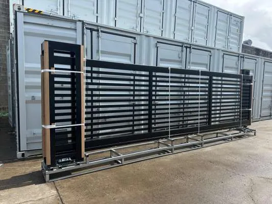Unused 20ft Electric Cantilever Gate, Electric Motor, Key Fobs