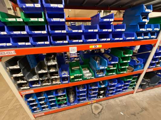 Quantity Various Spares / Parts on Bay of Racking - photo 1
