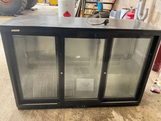 Cater-Cool 3 Door Sliding Door Fridge 240V