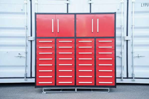 Heavy Duty Garage Storage Cabinet — photo 1