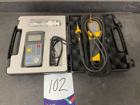 Sauter TN 80-0 Ultrasonic Thickness Gauge & Ethos 4164 Voltage Tester - photo 1