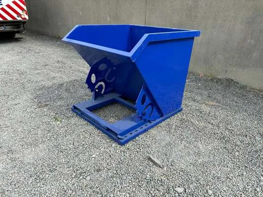 Unused 1 Cubic Yard Tipping Skip to suit Forklift