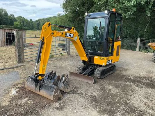 2021 JCB 15C Rubber Tracked Compact Excavator