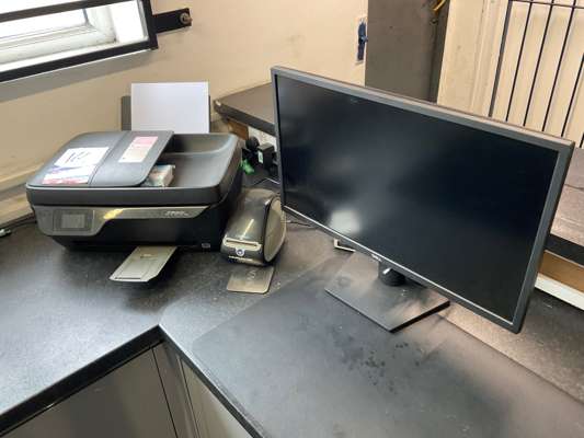 HP OfficeJet 3831 Multifunction Printer, Dymo LabelWriter 450 Printer & Monitor - photo 1