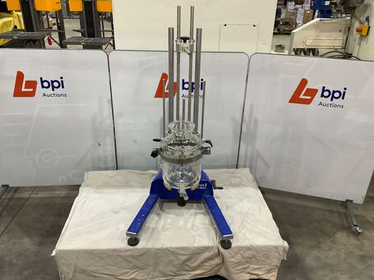Asynt ReactoMate Lab Reactor Support with Jacketed Vessel — photo 1