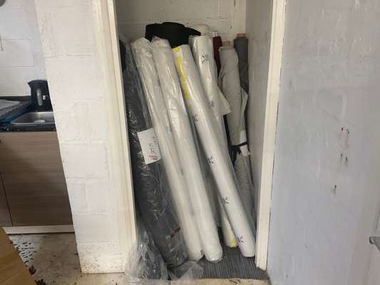 Quantity Fabric Rolls Various Colours & Quantities - photo 1