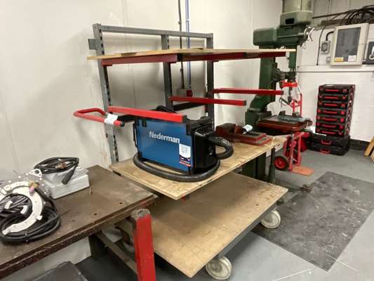 Mobile Metal 4 Tier Stock Rack - photo 1