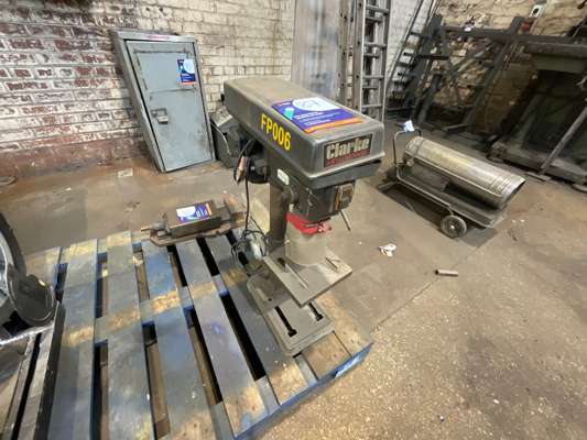 Clarke Metalworker CDP 151B Bench Pillar Drill 240V - photo 1