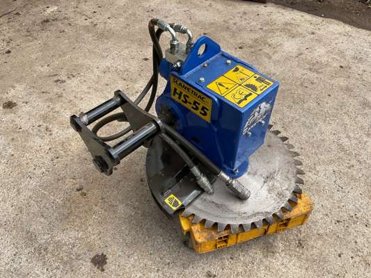 2024 Slanetrac HS-55 Mini Digger Saw Head Attachment - photo 1