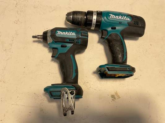 Makita DHP453 Cordless Combi Drill & DTD152 Cordless Impact Driver Bodies - photo 1