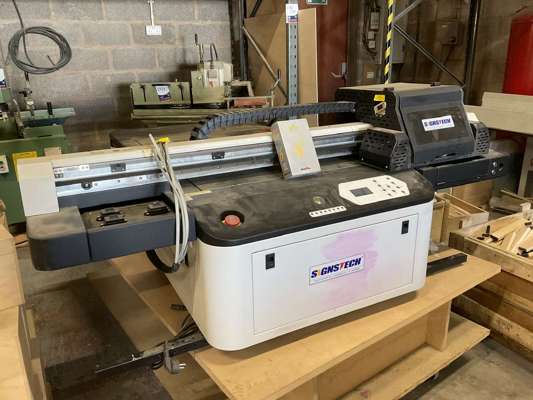 SignsTech MU-6090 UV Flatbed Printer 240V - photo 1