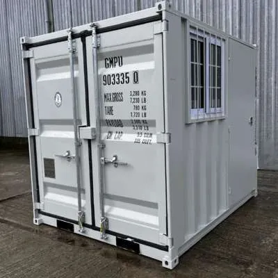 Unused 8ft Container, Side Door & Window