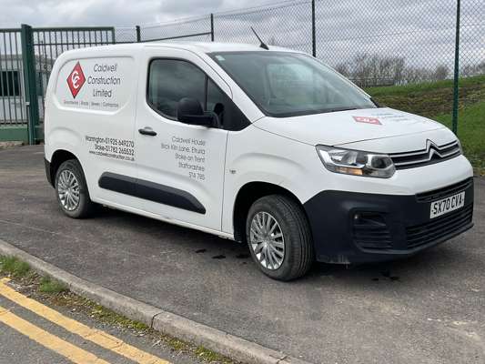 2021 Citroen Berlingo 650 Enterprise Blue HDi Panel Van SX70 CVA — photo 1