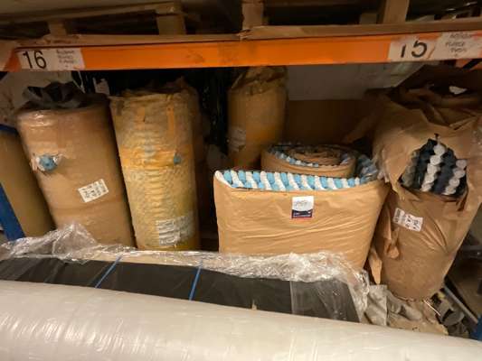 7 x Rolls Pocket Sprung Mattress Carcasses as Lotted - photo 1