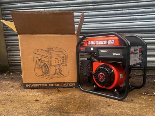 New Boxed 3.8kW Petrol Generator - photo 1