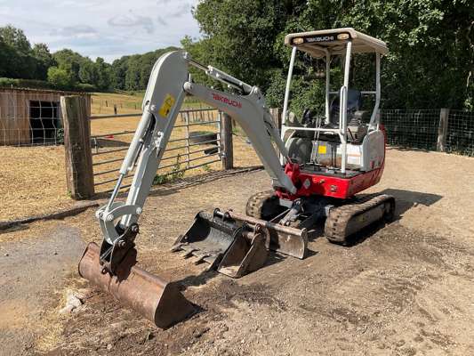 2020 Takeuchi TB216 Rubber Tracked Compact Excavator - photo 1