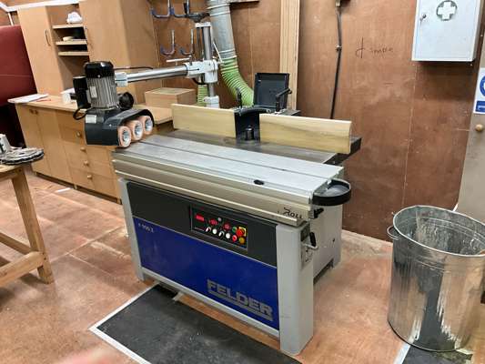 2014 Felder F900Z Spindle Moulder — photo 1