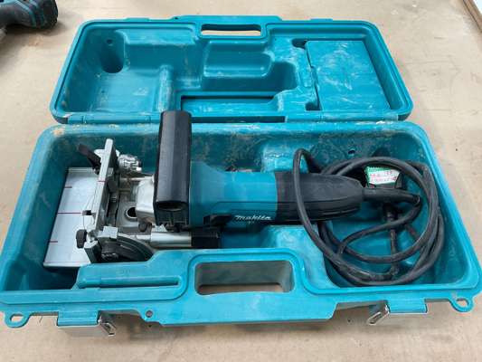 Makita PJ7000 100-110mm Biscuit Jointer 240V - photo 1
