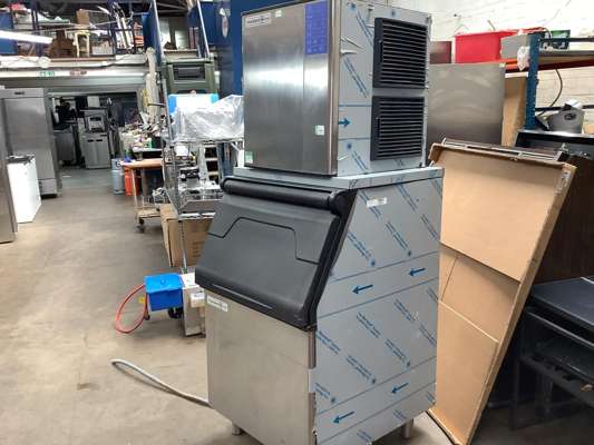Maidaid Large Upright Ice Machine with Dump Bin - photo 1