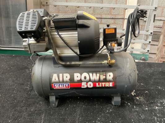 SEALEY Air Power 50lt Workshop Air Compressor