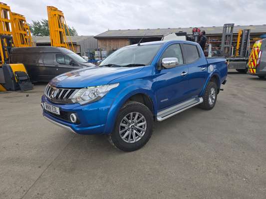 2018 Blue Mitsubishi L200 Warrior Pickup Truck | NO VAT on Hammer