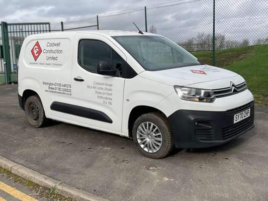 2021 Citroen Berlingo 650 Enterprise Blue HDi Panel Van - SY70 ZHP — photo 1