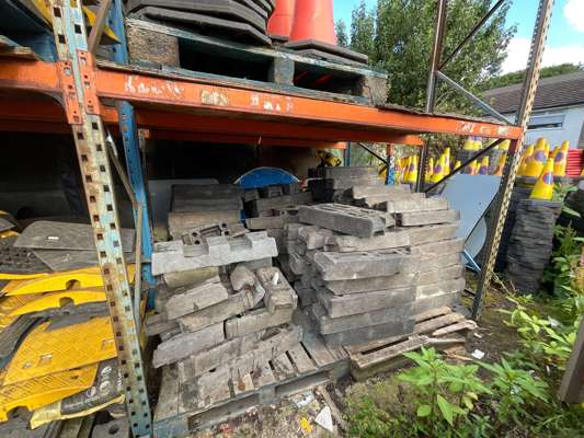 Bay of Heras (Or Similar) Fencing Base Supports as Lotted - photo 1