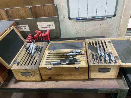 3 x Boxed Sets of Outside Micrometers - photo 1