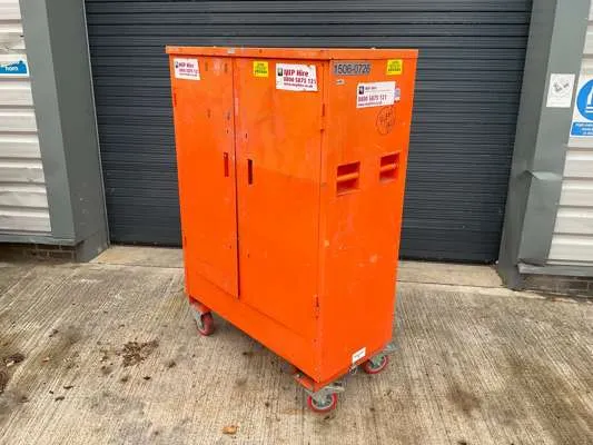 Mobile Site Storage Cabinet