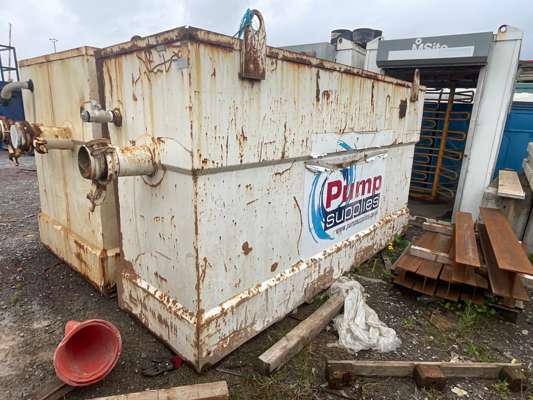 Pump Supplies Holding Tank