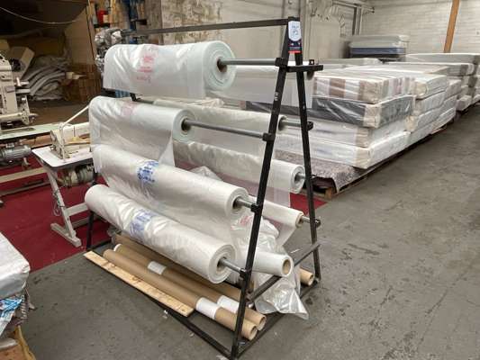 Metal Double Sided Stock Rack & Contents - photo 1