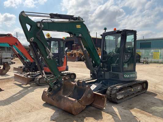 2017 Yanmar V10 50-6A Tracked Excavator - photo 1