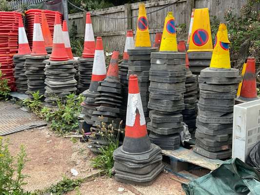 Quantity Of Various Size & Colour Traffic Cones as Lotted - photo 1