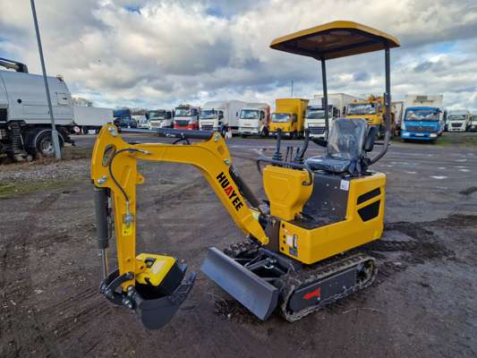 2025 Huayee HY10, Diesel Mini Excavator, Rubber Tracks, Blade - photo 1