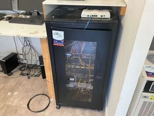 Freestanding Comms Cabinet & Contents