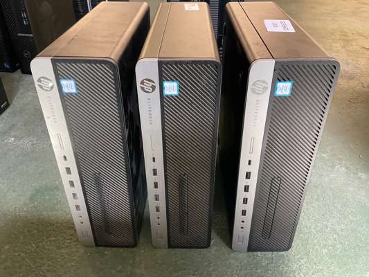 Hp Elitedesk Desktop intel Core i5 Vpro 8th gen x3 Resets Completed — photo 1