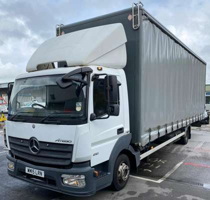 2015 Mercedes-Benz Atego 816 Rigid Curtainside Truck - photo 1