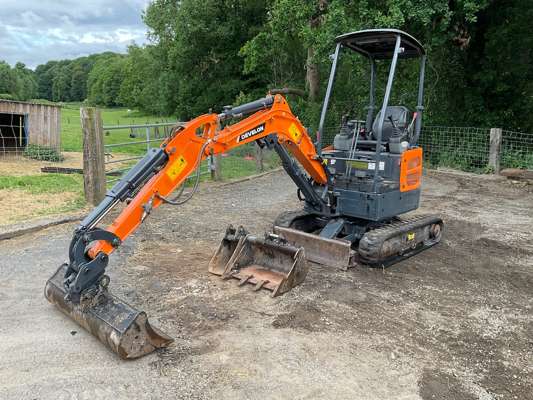 2023 Develon DX20Z-7 Rubber Tracked Excavator - photo 1