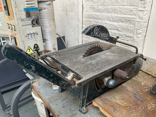 Skomo Vintage Table Saw 240V - photo 1