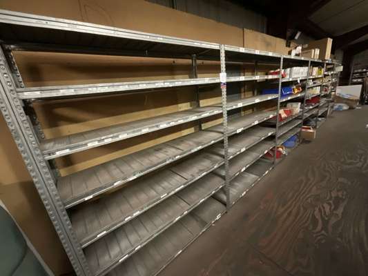 6 x Bays Boltless 7 Tier Metal Racking — photo 1