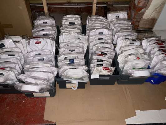 Approx 100 Various White Shirts as Lotted - photo 1