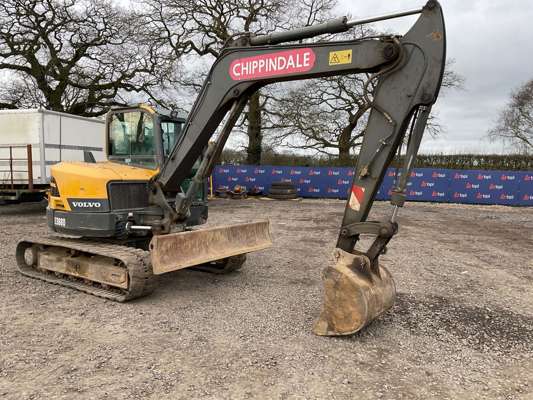 2017 Volvo ECR88D 8T Tracked Excavator