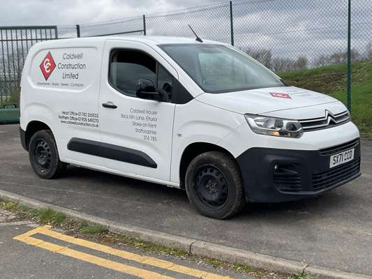 2022 Citroen Berlingo 1000 Enterprise Professional Blue HDi Panel Van - SX71 CCD — photo 1