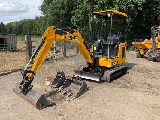 2019 JCB 16C Rubber Tracked Compact Excavator - photo 1