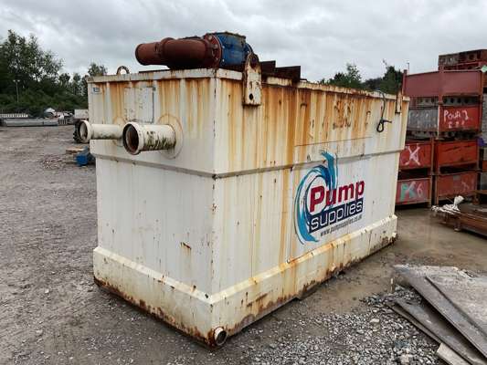Pump Supplies Holding Tank