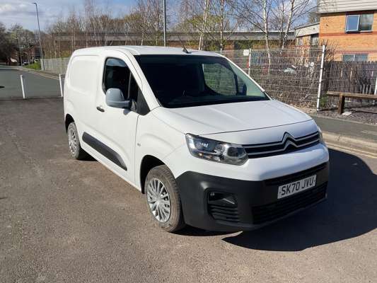 2021 Citroen Berlingo 650 Enterprise Blue HDi Panel Van SK70 JVU — photo 1