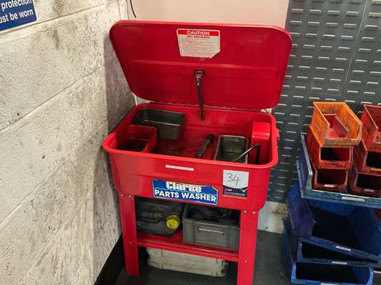 Clarke CW1D Parts Washer 240V — photo 1