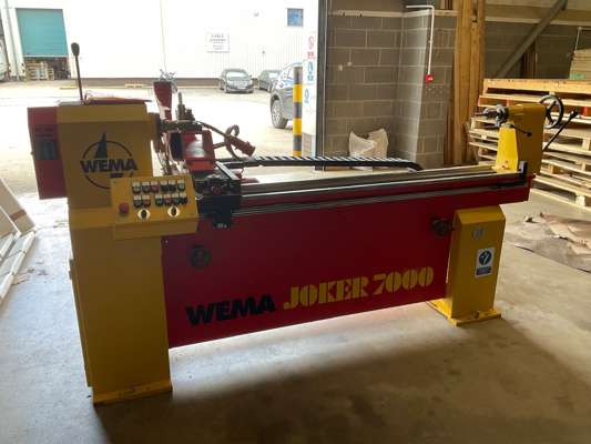 2011 Wema Joker 7000 Hydraulic Wood Copying Lathe 415V