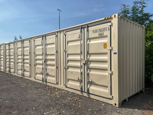 40 x 8ft Container - Multi Door - Single Trip - High Cube - photo 1