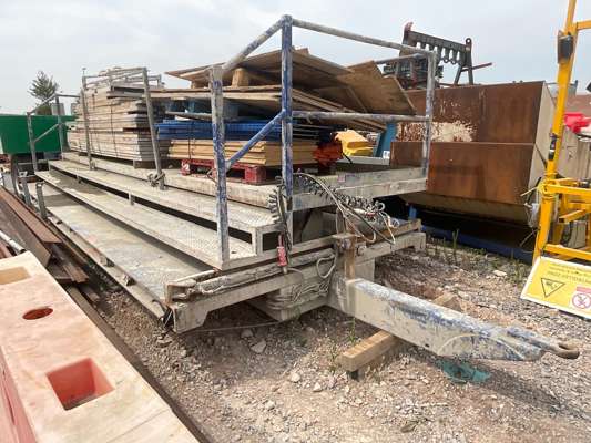 2022 Staines Specialised Custom Sliding Platform Trailer - photo 1